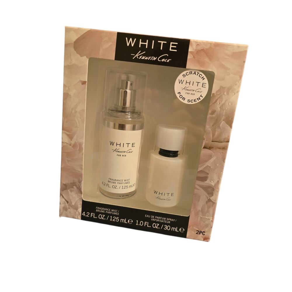 White By Kenneth Cole Fragrance Mist & Parfum Spray NIB